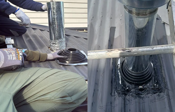 Flue Pipe Penetration Repair Essendon